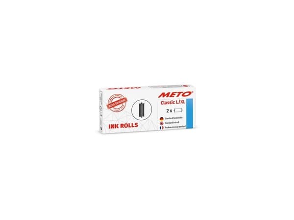 Bläckrullar för Meto Classic L/XL och Proline (2-pack)