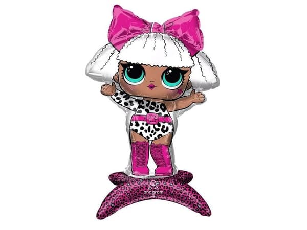 LOL Diva folieballon