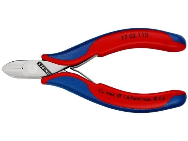 Knipex Electronics Diagonal 77 02 115 - Kabelkutter - stål