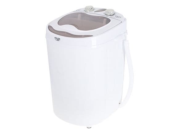 Adler AD 8055, Toplader, 3 kg, Krem, Hvit