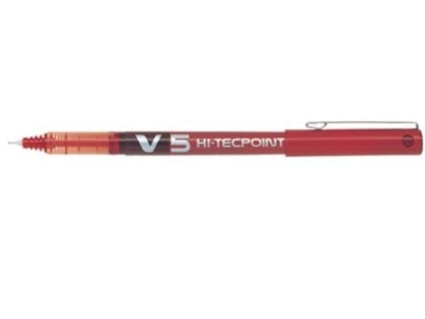 Rollerpen pilot hi-tecpoint v5, 0,3 mm, röd