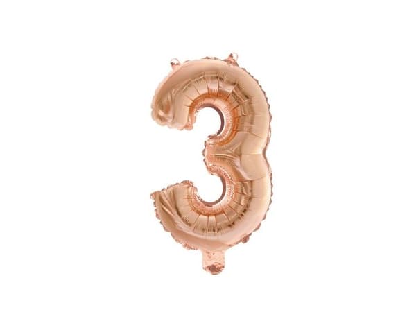 Rose gold ballonger, 41 cm