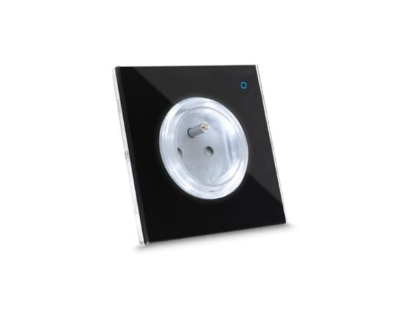 iotty Smart Outlet modell OSWDE - Svart