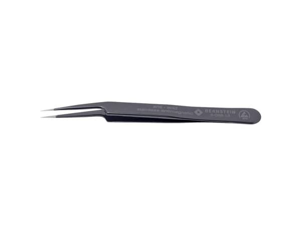 Bernstein 5-088-13, Rustfritt stål, Svart, Flat, Rett, 1 stykker