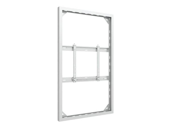 Multibrackets M Pro Series - Hölje - medium - slank - stål - vit - skärmstorlek: 65" - väggmonterbar