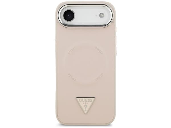 Guess Triangle Logo MagSafe-deksel til iPhone Air - rosa