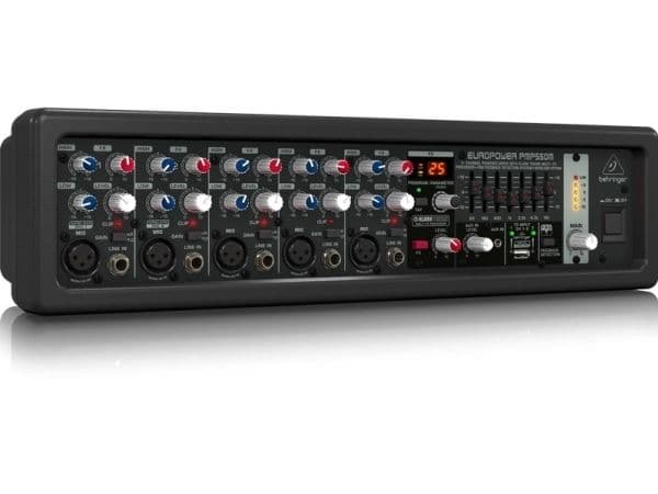 Behringer PMP550M, 5 kanaler, Sort