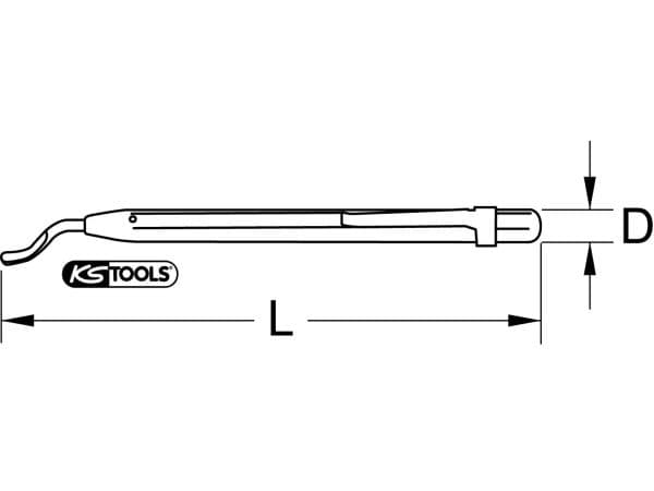 Håndsliber KS Tools 2052020 1 stk