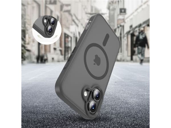 Tech-Protect MagMat MagSafe-skal till iPhone 17 - grå