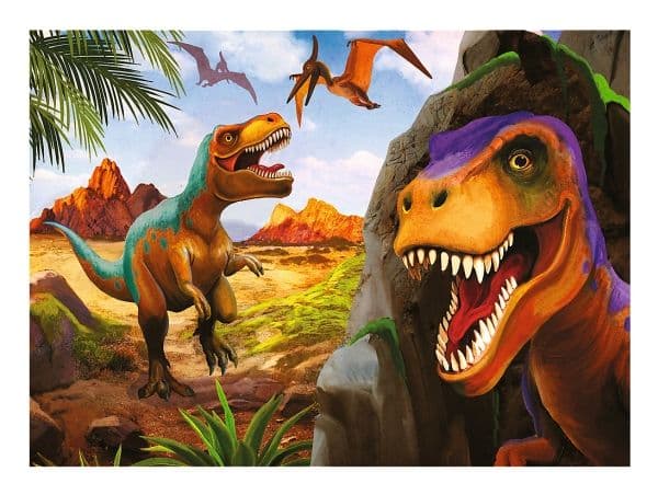 Trefl 56036, 20 styck, Dinosaurier, 3 År