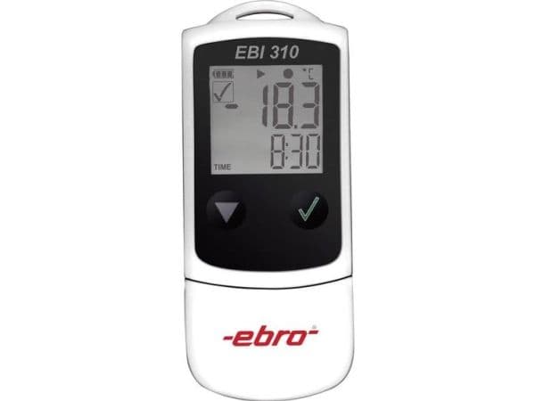 ebro EBI 310 Temperatur-datalogger Mål Temperature -30 til 75 °C