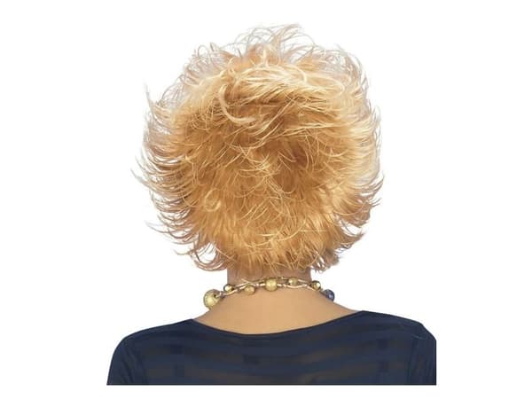 Blont peruk, wet look