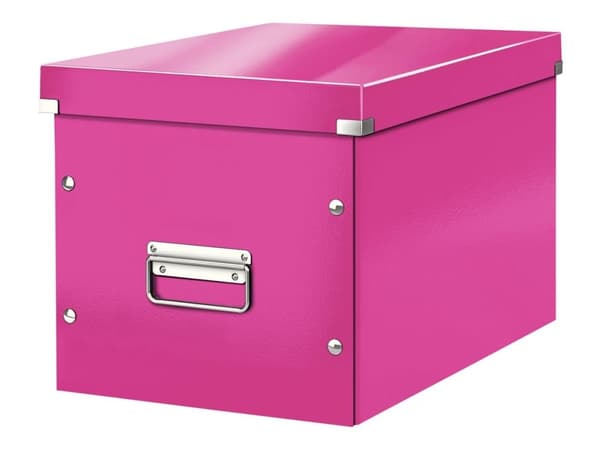 Leitz Click & Store Cube Large - Lagerboks - rosa