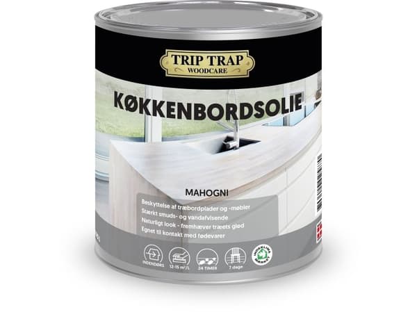Køkkenbordsolie, mahogni