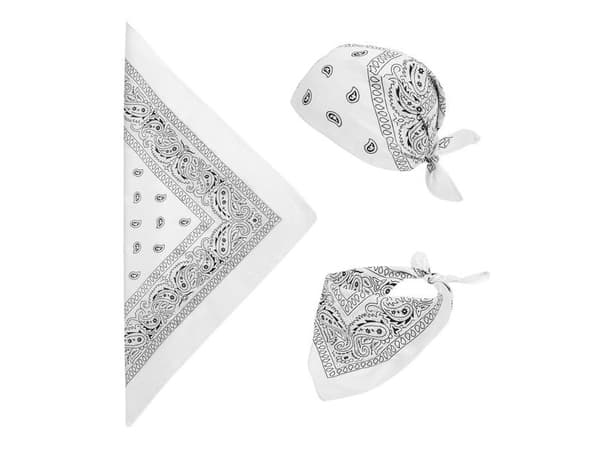 Hvid bandana