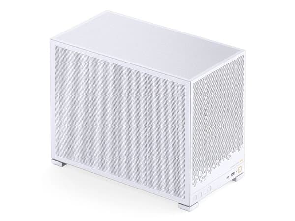 Jonsbo D32 STD MESH, Midi Tower, PC, Hvit, Micro ATX, Mini-ITX, Stål, Spilling