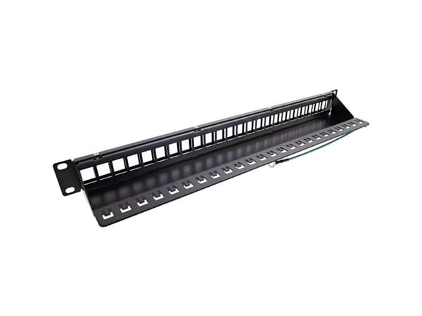 InLine 76824H, Sort, Rackmontering, 1U, 100 mm, 510 mm, 60 mm