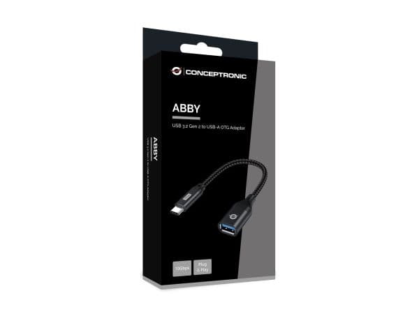 Conceptronic ABBY18B, USB-C, USB-A, Lajittelu