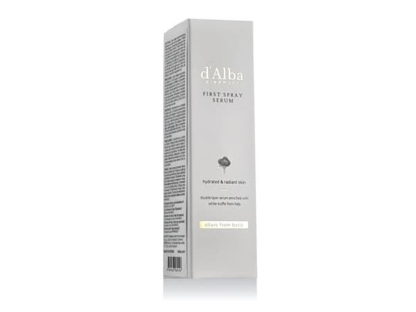 d'Alba Revitalising Face Mist Valkoinen tryffeli First Spray Seru
