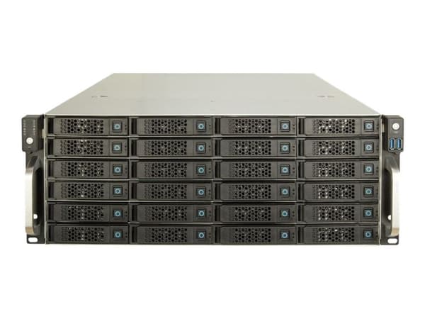 Inter-Tech IPC 4U-4736 - Rackmonterbar - 4U - SSI EEB - ingen strømforsyning (ATX) - USB