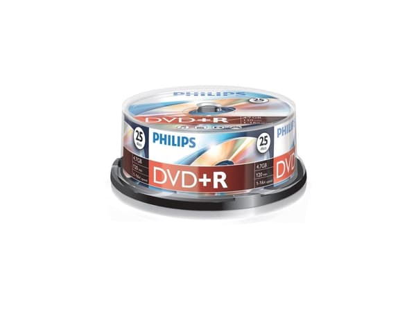 Philips DVD+R DR4S6B25F/00, DVD+R, 4,7 GB