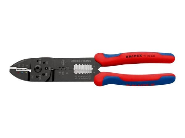 KNIPEX crimptang til diverse kabelsko, stikforbindere