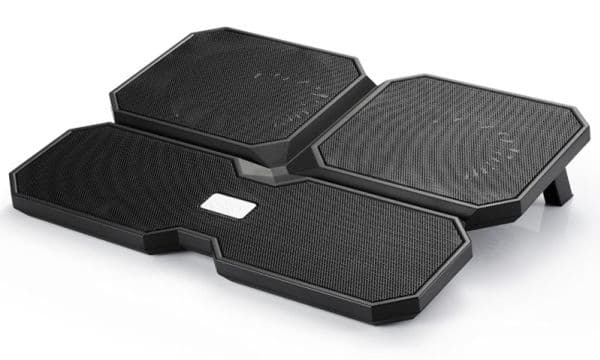 Deepcool Multi Core X6 - Notebookvifte - 15.6" - 100 mm/140 mm - svart