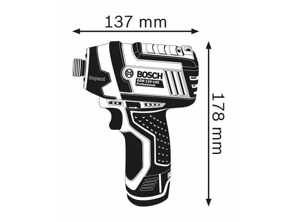 Bosch BATTERIPAK GDR12V-105 2X2AH LB