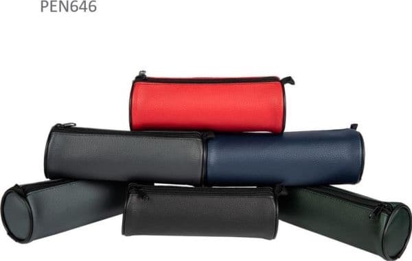 Enfack rund pennal MIX