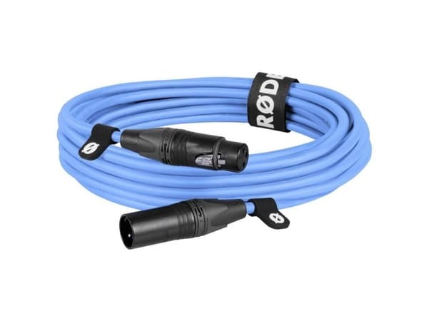 Rode XLR6M-B XLR-anslutningskabel, blå