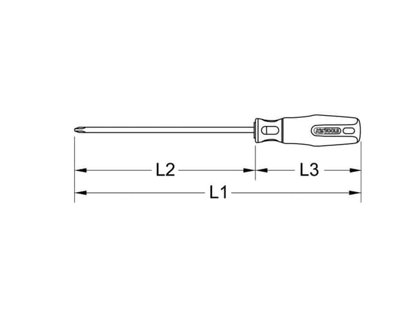 KS Tools 962.0019, 571 mm, 320 g