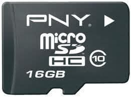 HP - Flash-minneskort (SD-adapter inkluderad) - 16 GB - Class 10 - microSDHC