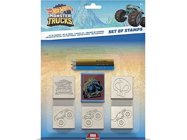 Multiprint HOT WHEELS stempler 5 stk.
