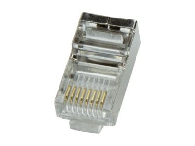 LogiLink MP0003, CAT5e, Plast, Gull, 100 stykker