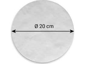 Tescoma Bakepapir - rund DELCIA 20 cm, 20 stk.