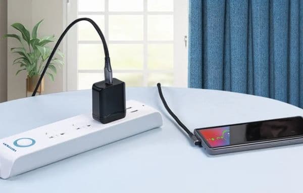 Vention TAKHF USB-C to USB-C 5A angle cable (gray)