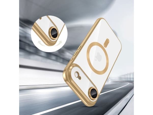 Tech-Protect MagFlex MagSafe Case for iPhone 17 Air - Transparent Gold