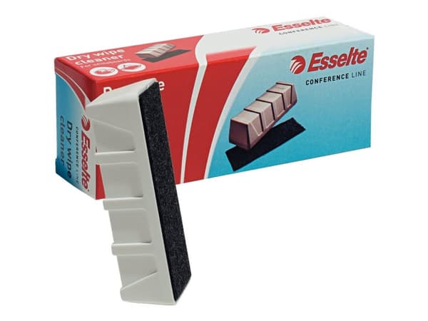 Esselte vit magnetisk whiteboard torkar