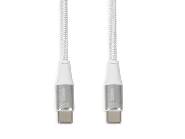 Typ C-kabel IKUTC1W1M Vit