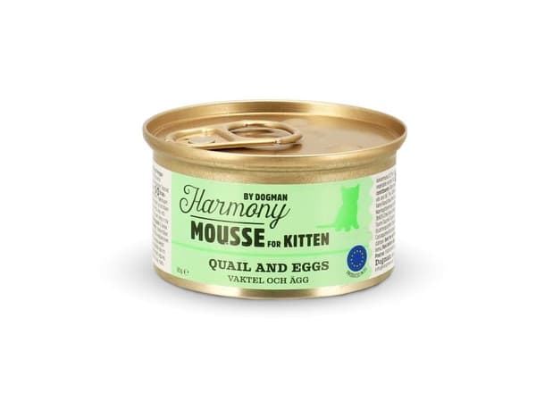 Harmony Cat Mousse Kitten Vaktel/Ägg 85g