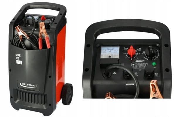 WELDMAN STARTRIKTARE 650A MED STARTMOTOR