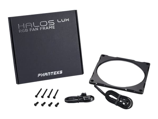 Phanteks Halos Lux - Systemvifteramme - svart