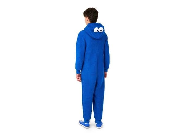 Cookie Monster-maskeradkostym