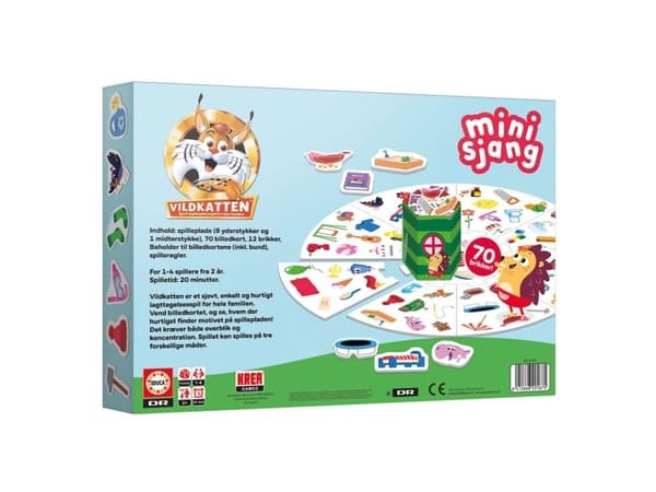 Vildkatten minissjängel (borste)