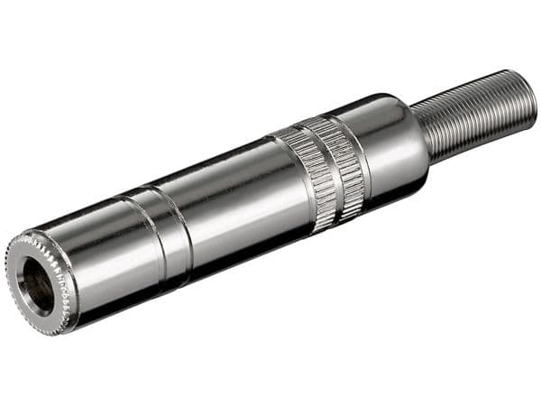 Goobay KS 63 MK, 6.35 mm, Rustfritt stål