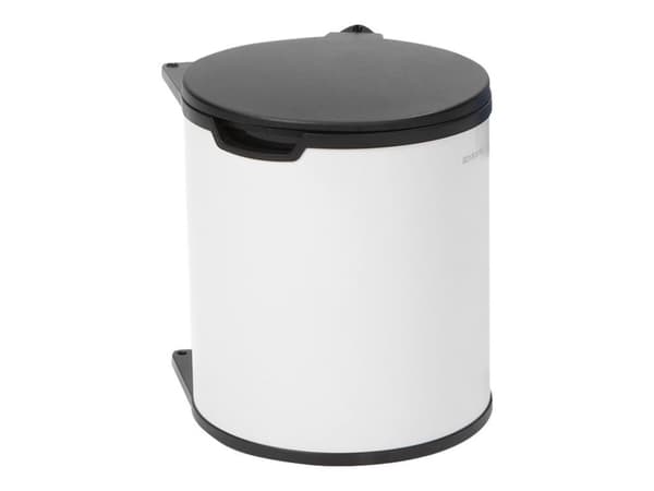 Brabantia - Søppelbøtte - 15 L - hvit