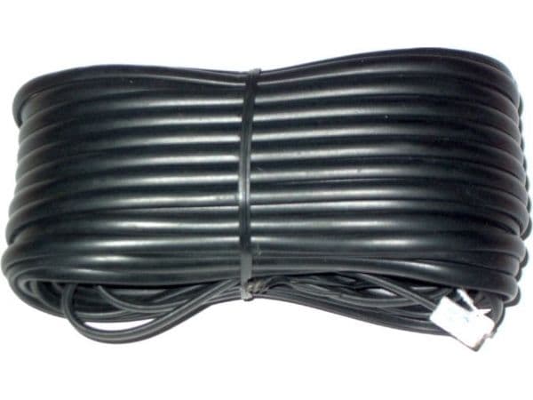 Rett telefonkabel 7m Svart (TEL0033-7.5)