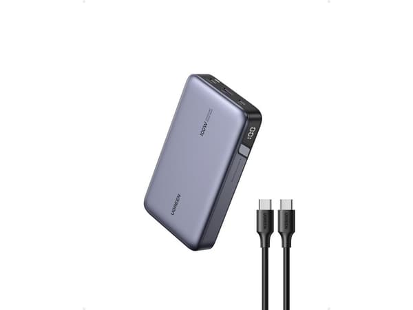Ugreen 25188, 20000 mAh, Power Delivery 3.0, Grå