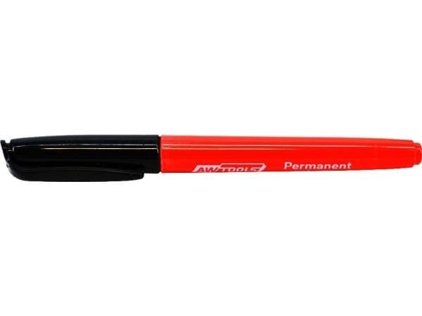 AWTOOLS tunna svarta märkpenna 5 st.