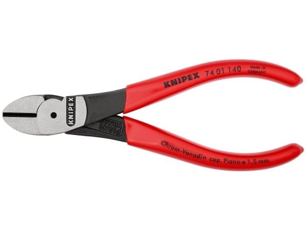KNIPEX diagonalavbitare High Leverage 140 mm med plastöverdrag